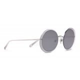 Giorgio Armani - Womenswear - Metal Round Frame Sunglasses - Graphite - Sunglasses - Giorgio Armani Eyewear