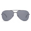 Giorgio Armani - Metal Pilot Frame Sunglasses - Black - Sunglasses - Giorgio Armani Eyewear