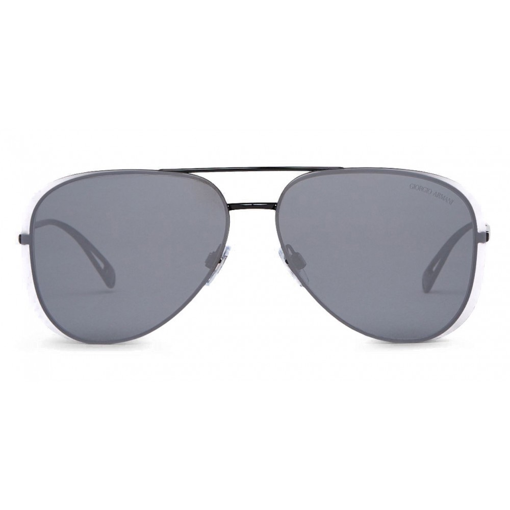 Giorgio Armani - Metal Pilot Frame Sunglasses - Black - Sunglasses - Giorgio  Armani Eyewear - Avvenice