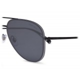 Giorgio Armani - Metal Pilot Frame Sunglasses - Black - Sunglasses - Giorgio Armani Eyewear