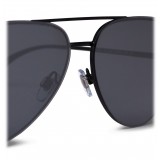 Giorgio Armani - Metal Pilot Frame Sunglasses - Black - Sunglasses - Giorgio Armani Eyewear