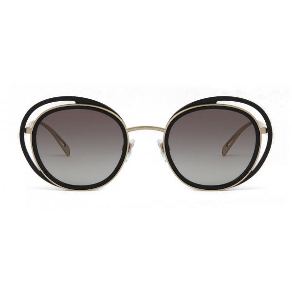 Giorgio Armani - Open Lenses Round Frame Sunglasses - Grey - Sunglasses - Giorgio Armani Eyewear