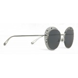 Giorgio Armani - Catwalk Crystal - Occhiali da Sole Open Lenses - Argento - Occhiali da Sole - Giorgio Armani Eyewear