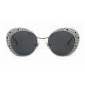 Giorgio Armani - Catwalk Crystal - Occhiali da Sole Open Lenses - Argento - Occhiali da Sole - Giorgio Armani Eyewear