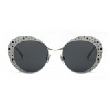 Giorgio Armani - Catwalk Crystal - Occhiali da Sole Open Lenses - Argento - Occhiali da Sole - Giorgio Armani Eyewear