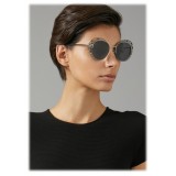 Giorgio Armani - Catwalk Crystal - Occhiali da Sole Open Lenses - Argento - Occhiali da Sole - Giorgio Armani Eyewear