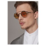 Giorgio Armani - Round Frame Sunglasses - Yellow - Sunglasses - Giorgio Armani Eyewear