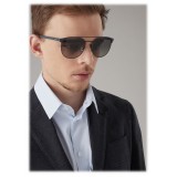 Giorgio Armani - Occhiali da Sole con Montatura Quadrata - Grigio - Giorgio Armani Eyewear