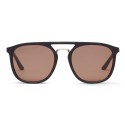 Giorgio Armani - Square Frame Sunglasses - Brown - Sunglasses - Giorgio Armani Eyewear