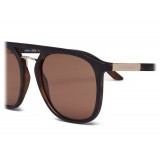 Giorgio Armani - Square Frame Sunglasses - Brown - Sunglasses - Giorgio Armani Eyewear