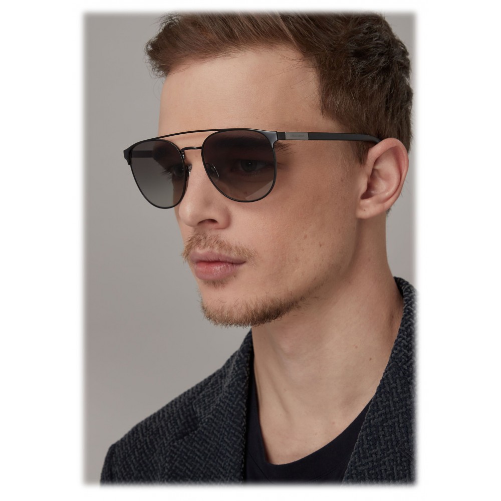 Giorgio Armani - Square Frame Modern Sunglasses - Black - Sunglasses -  Giorgio Armani Eyewear - Avvenice
