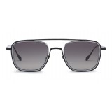 Giorgio Armani - Occhiali da Sole con Montatura Quadrata - Sfilata - Grigio - Giorgio Armani Eyewear