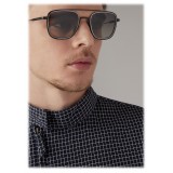 Giorgio Armani - Occhiali da Sole con Montatura Quadrata - Sfilata - Grigio - Giorgio Armani Eyewear