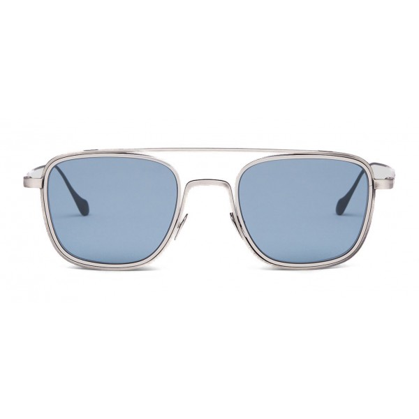 Giorgio Armani - Square Frame Sunglasses - Runway - Blue - Sunglasses - Giorgio Armani Eyewear