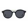 Giorgio Armani - Classic Pantos - Occhiali da Sole con Montatura Ovale - Nero - Giorgio Armani Eyewear