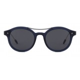 Giorgio Armani - Classic Pantos - Occhiali da Sole con Montatura Ovale - Blu - Giorgio Armani Eyewear