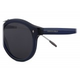 Giorgio Armani - Classic Pantos - Occhiali da Sole con Montatura Ovale - Blu - Giorgio Armani Eyewear