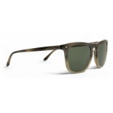 Giorgio Armani - Square Striped Frame Sunglasses - Grey - Sunglasses - Giorgio Armani Eyewear