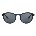 Giorgio Armani - Bi Color Retrò - Sunglasses with Bi Color Frame - Blue - Giorgio Armani Eyewear