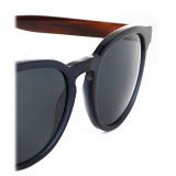 Giorgio Armani - Bi Color Retrò - Sunglasses with Bi Color Frame - Blue - Giorgio Armani Eyewear