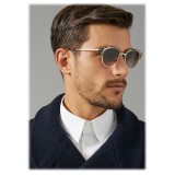 Giorgio Armani - Occhiali da Sole Cat Walk con Ciliari Superiori a Contrasto - Marrone  Chiaro - Giorgio Armani Eyewear