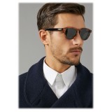 Giorgio Armani - Bi Color Retrò - Occhiali da Sole con Montatura Bi Color - Marrone - Occhiali da Sole - Giorgio Armani Eyewear