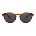 Giorgio Armani - Bi Color Retrò - Sunglasses with Bi Color Frame - Asian Fit - Brown - Giorgio Armani Eyewear