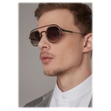 Giorgio Armani - Round Frame Sunglasses - Brown - Sunglasses - Giorgio Armani Eyewear