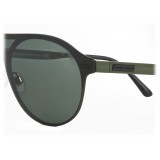 Giorgio Armani - Occhiali da Sole Cat Walk con Montatura a Mascherina - Verde - Giorgio Armani Eyewear