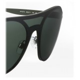 Giorgio Armani - Occhiali da Sole Cat Walk con Montatura a Mascherina - Verde - Giorgio Armani Eyewear