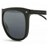 Giorgio Armani - Square Striped Frame Sunglasses - Brown - Sunglasses - Giorgio Armani Eyewear