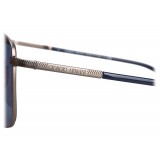 Giorgio Armani - Essential - Occhiali da Sole con Montatura in Metallo - Argento - Occhiali da Sole - Giorgio Armani Eyewear