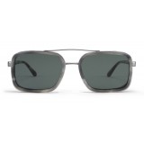 Giorgio Armani - Catwalk - Occhiali da Sole Catwalk con Aste Ripiegabili - Grigio - Occhiali da Sole - Giorgio Armani Eyewear