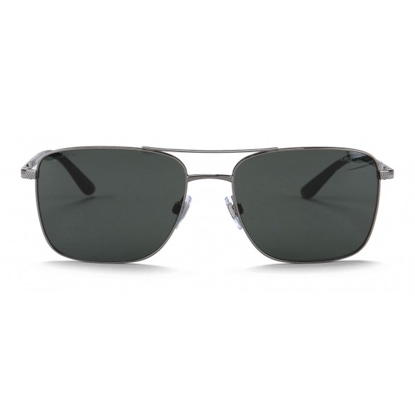 Giorgio Armani - Essential - Sunglasses with Metal Frame - Grey - Sunglasses - Giorgio Armani Eyewear