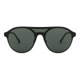 Giorgio Armani - Occhiali da Sole Cat Walk con Montatura a Mascherina - Verde - Giorgio Armani Eyewear