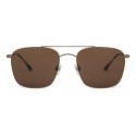 Giorgio Armani - Timeless - Sunglasses with Metal Frame - Brown - Sunglasses - Giorgio Armani Eyewear