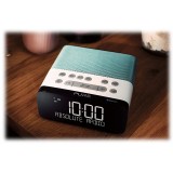 Pure - Siesta Rise S - Menta - Radio Sveglia da Comodino DAB + / FM con Bluetooth - Radio Digitale di Alta Qualità