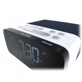 Pure - Siesta Rise S - Navy - Bedside DAB+/FM Alarm Clock Radio with Bluetooth - High Quality Digital Radio