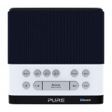 Pure - Siesta Rise S - Navy - Bedside DAB+/FM Alarm Clock Radio with Bluetooth - High Quality Digital Radio