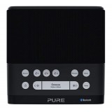 Pure - Siesta Rise S - Grafite - Radio Sveglia da Comodino DAB + / FM con Bluetooth - Radio Digitale di Alta Qualità