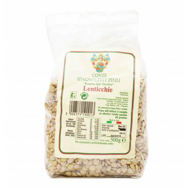 Conte Spagnoletti Zeuli - Lentils - Apulia Italy