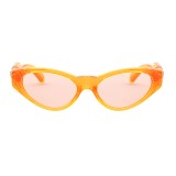 Versace - Occhiale da Sole V-Medusa - Arancione Fluo - Occhiali da Sole - Versace Eyewear