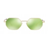 Versace - Occhiale da Sole Versace V-Vintage Octagon - Verde Acido - Occhiali da Sole - Versace Eyewear