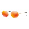 Versace - Sunglasses Versace V-Vintage Octagon - Red - Sunglasses - Versace Eyewear