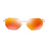 Versace - Sunglasses Versace V-Vintage Octagon - Red - Sunglasses - Versace Eyewear