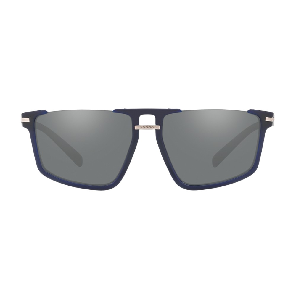 Versace - Sunglasses Greca Aegis - Blue Navy - Sunglasses - Versace ...