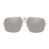 Versace - Baroque Sunglasses - White Onul - Sunglasses - Versace Eyewear