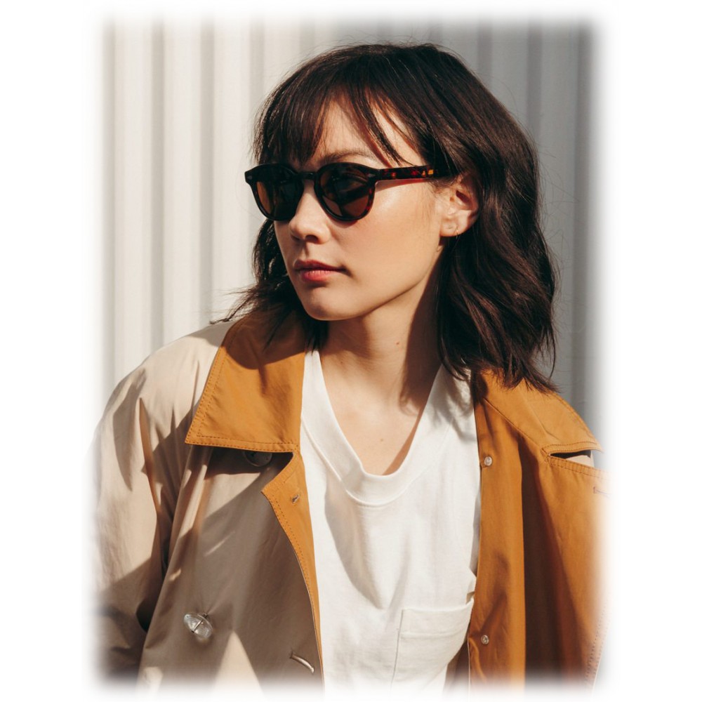 Moscot - Lemtosh Sun - Brown Ash - Sunglasses - Moscot Originals