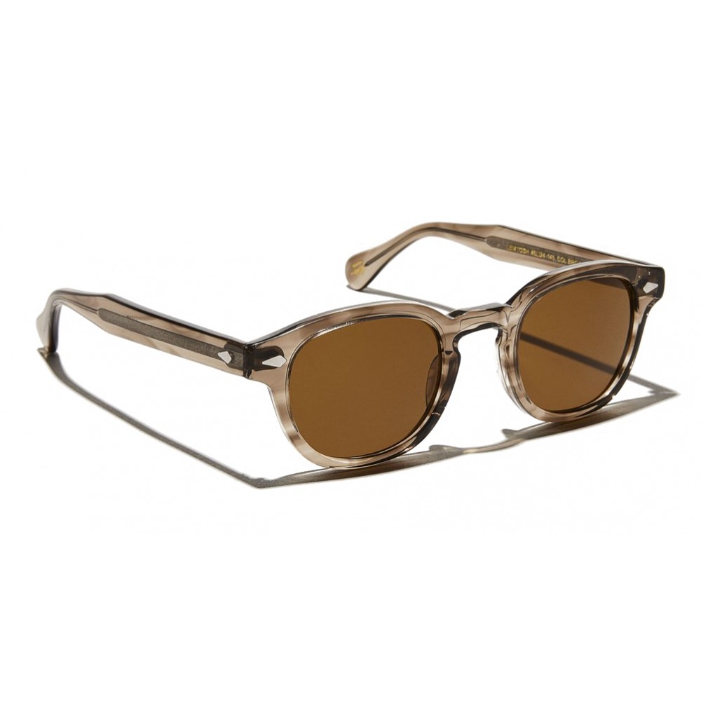 Moscot - Lemtosh Sun - Brown Ash - Sunglasses - Moscot Originals - Moscot  Eyewear