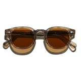 Moscot - Lemtosh Sun - Brown Ash - Sunglasses - Moscot Originals - Moscot Eyewear